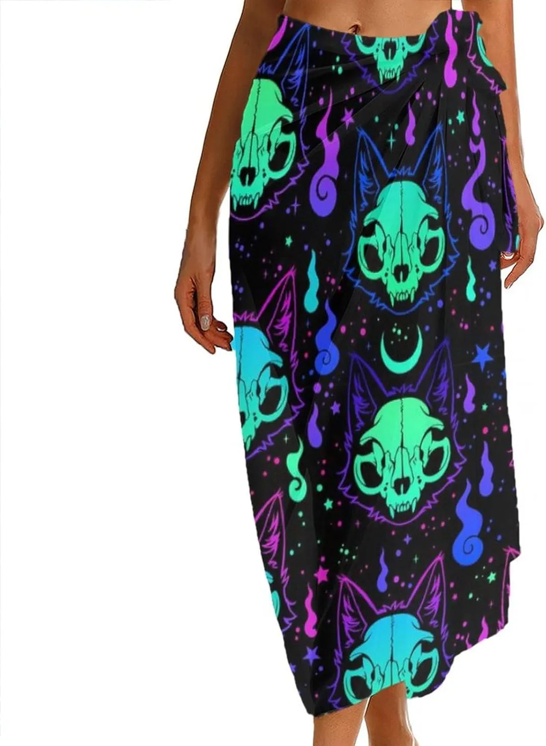 Summer Beach Scarf Sarong Swimsuit Wrap Cover Up Pareo For Ladies Girls Travel Honeymoon Cruise