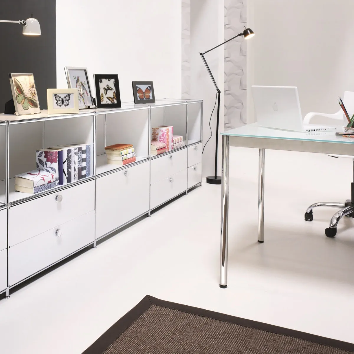 System4 Shelf, 153 x 80 x 40 cm,  White