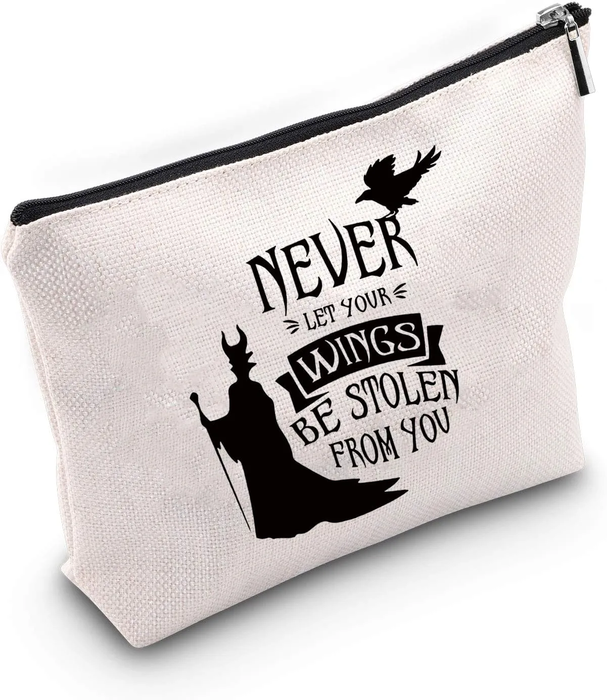TSOTMO Evil Queen Villain Inspire Movie Merchandise Makeup Bag Witch Halloween Party Gift
