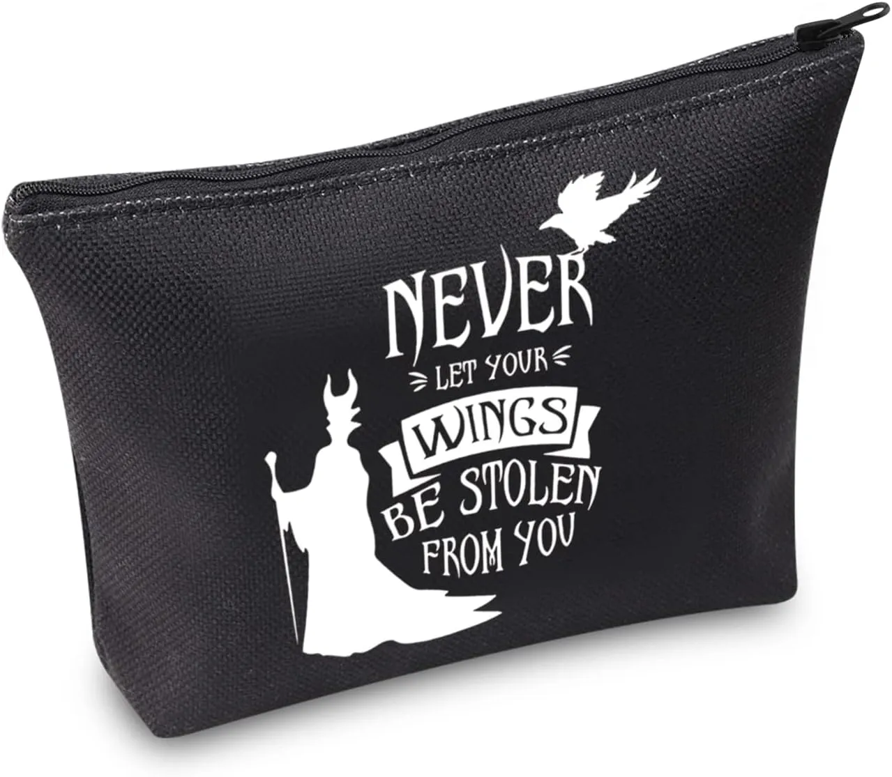 TSOTMO Evil Queen Villain Inspire Movie Merchandise Makeup Bag Witch Halloween Party Gift