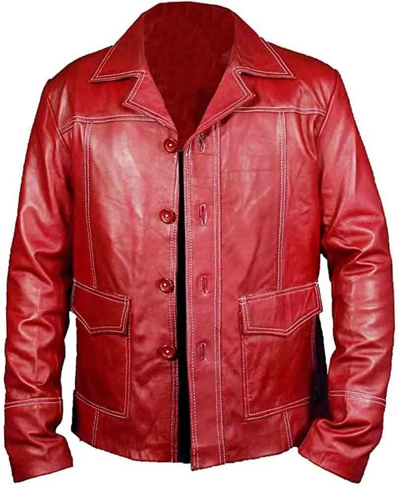 Tyler Durden Jacket | Fight Club Leather Jacket