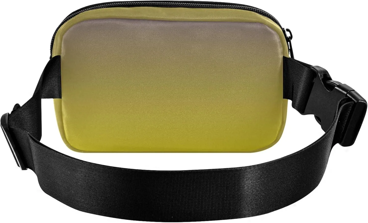 Violet Canary Yellow Gradient Waterproof Fanny Packs for Women Belt Bag Hip Pack Hiking Waist Pack for Women