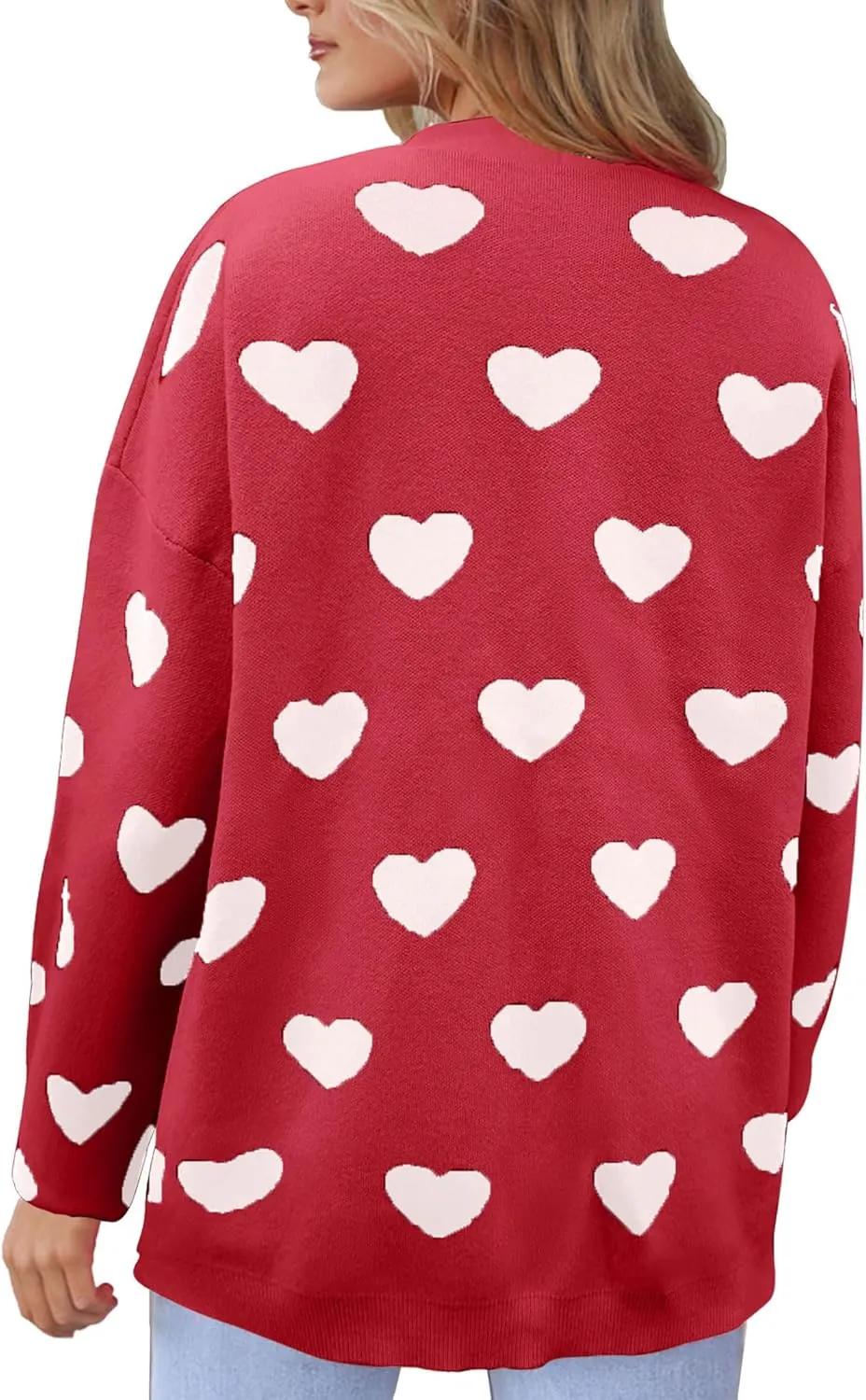 Women's Cardigan Soft Pocketed Long Sleeves Casual Knitted Open Front Cardigans Lightweight Sweaters