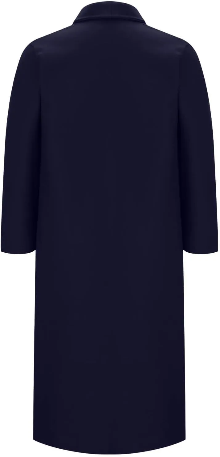Women's Lapel Collar Coats Mid Long Pea Coats Warm Thicken Trench Jacket Elegant Simple Oversized Winter Coats