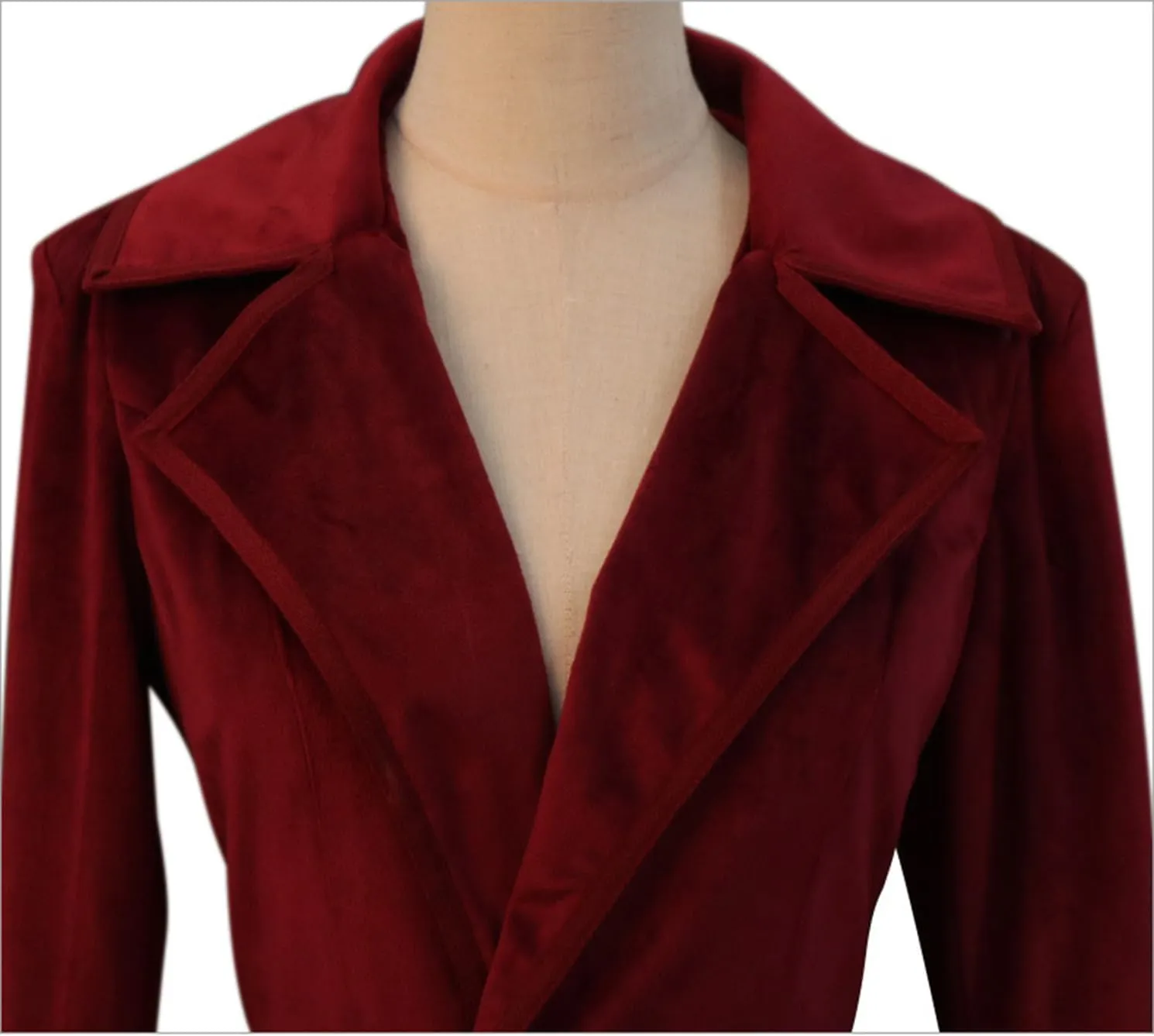 Women's Victorian Steampunk Tailcoat Double Breasted Long Trench Coat Medieval Vintage Trench Coat