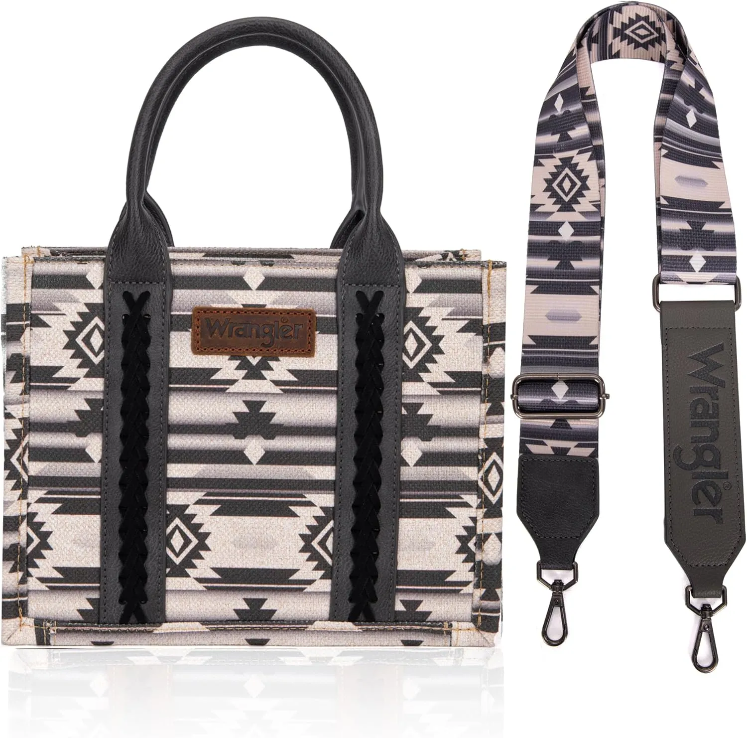 Wrangler Tote Bag for Women Western Aztec Purse and Handbag Set