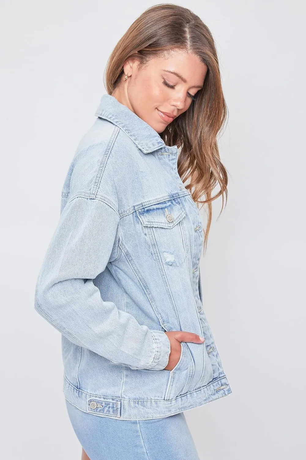 YMI Jeans Women's Oversized Denim Jacket